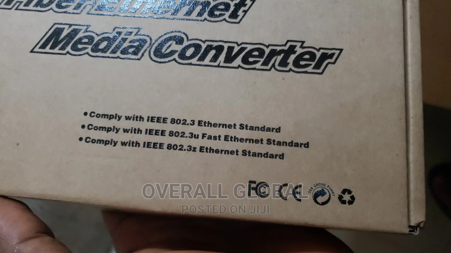 Fiber Optic Converter With SFP Module