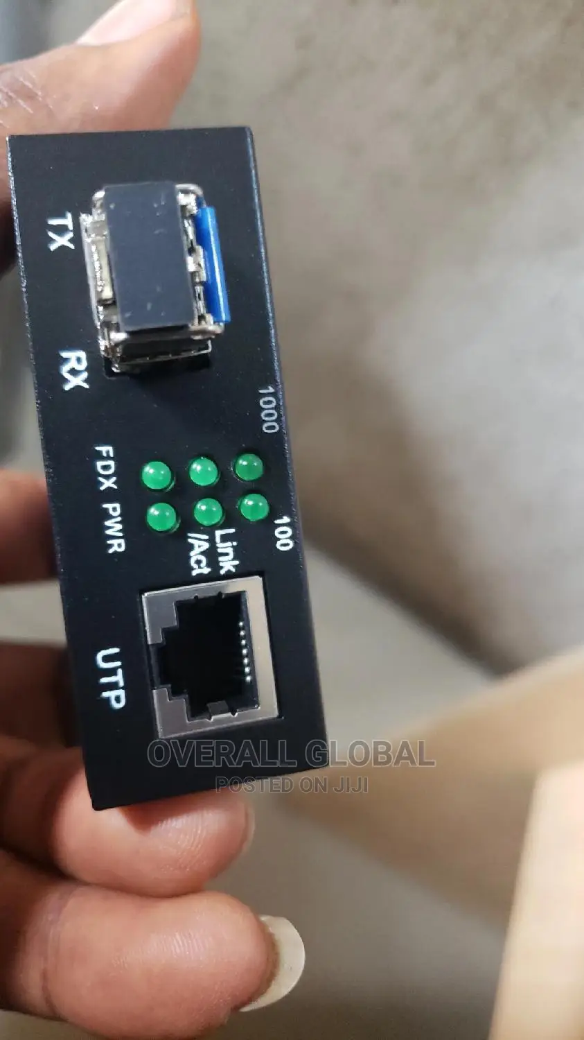 Fiber Optic Converter With SFP Module