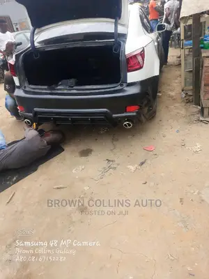 Back Bumper IS250 2007-2012 Padded
