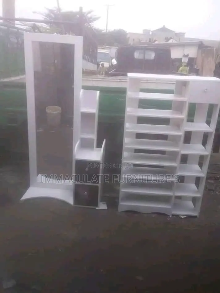 Shoerack and Mirror