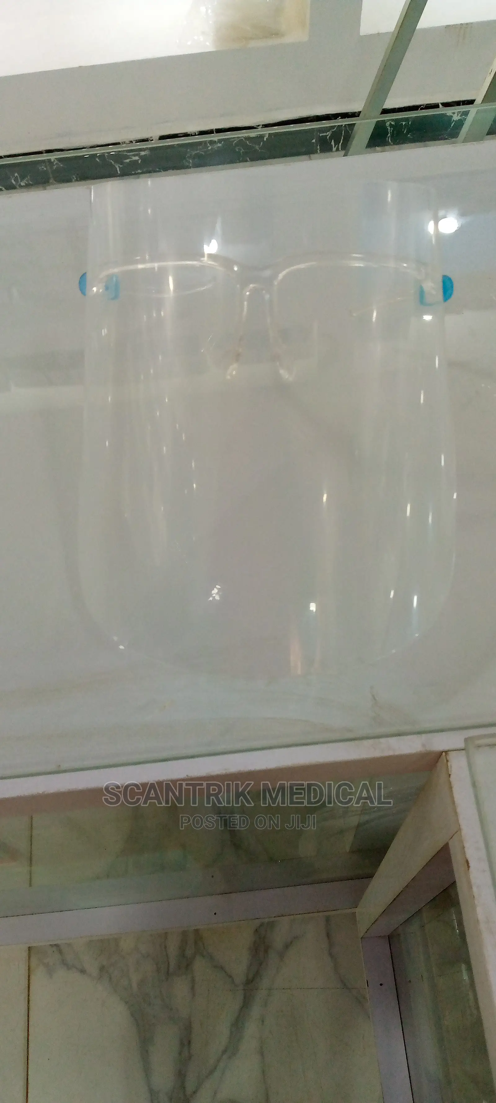 Protection Plastic Shield Frame Adult