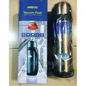 Haers Large Vacum Water Flask - 2200ml (2.2L) With 4 Cups
