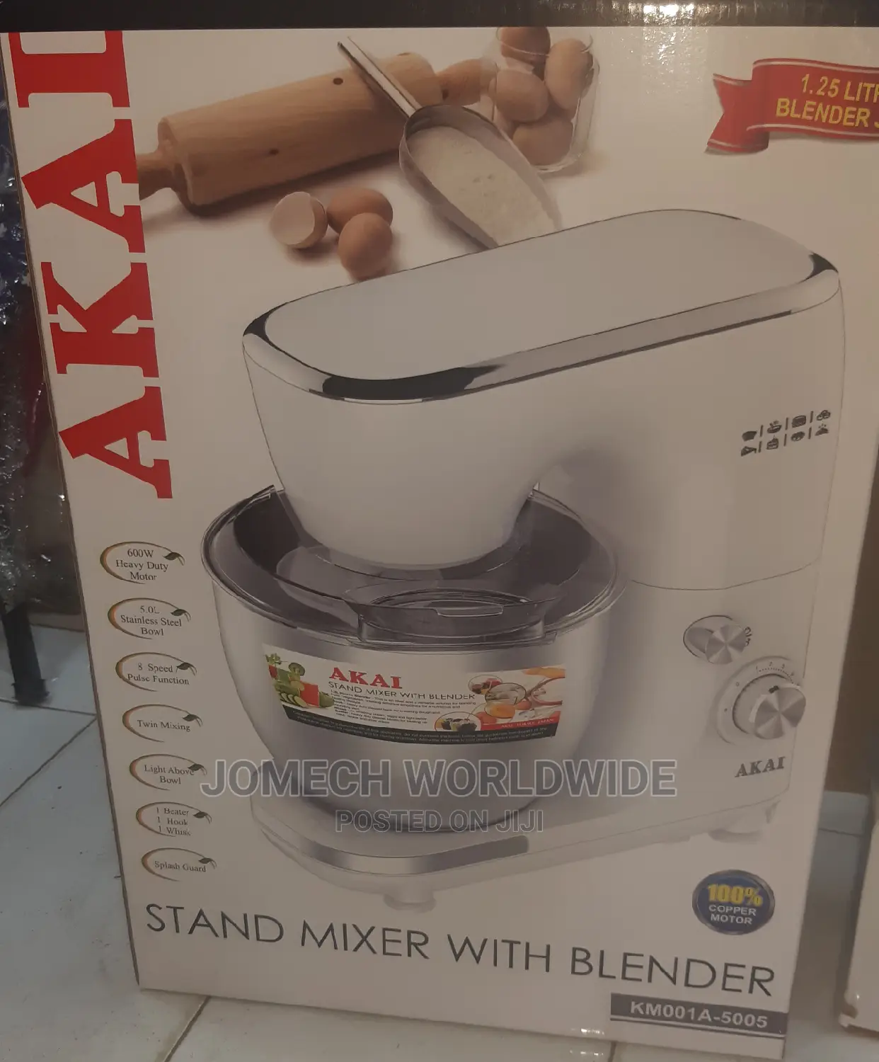 Akai Cake Mixer 5liters