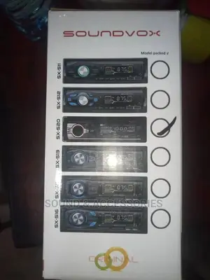 Soundvox Sx520 Deckless Mp3 Player + Usb Aux Bluetooth