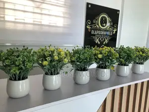 Ceramic Potted Artificial Flower