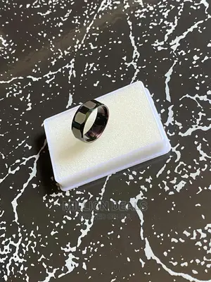 Silver Black Men’S Luxury Ring