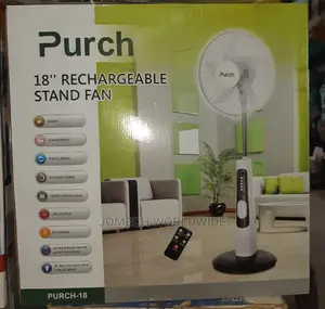 18" Purch Rechargeable Fan