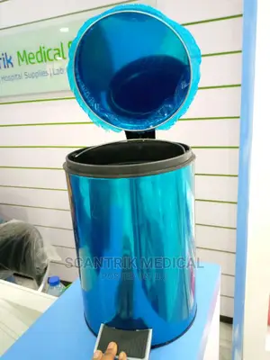 5L Foot Pedal Operated Round Bin