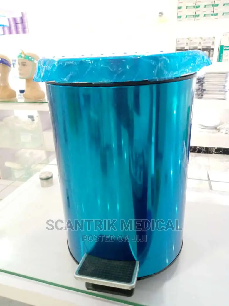 Sensor Round Trash Can