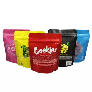 COOKIES California SF 3.5g Mylar Zip Lock Bags