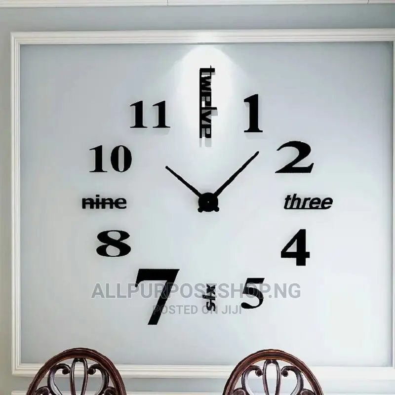 Diy 3d Wall Clock