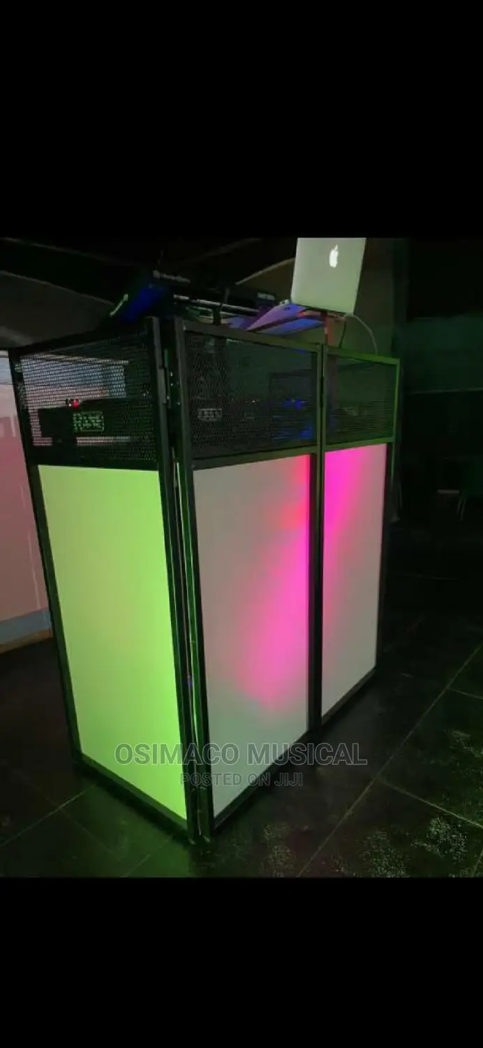 DJ Mixer Booth and Stand
