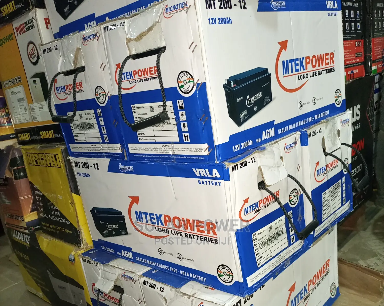 Microtek Valve Regulated Deep Cycle Battery 12v200ah
