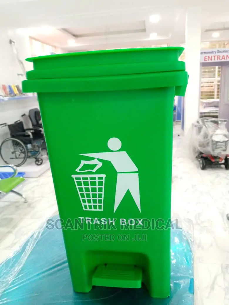 Outdoor Garbage Dust Bin Plastic Trash Can