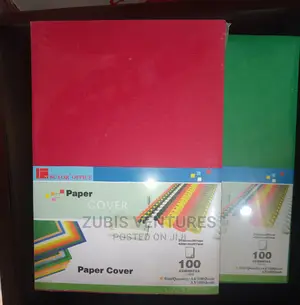 Binding Paper Back Cover