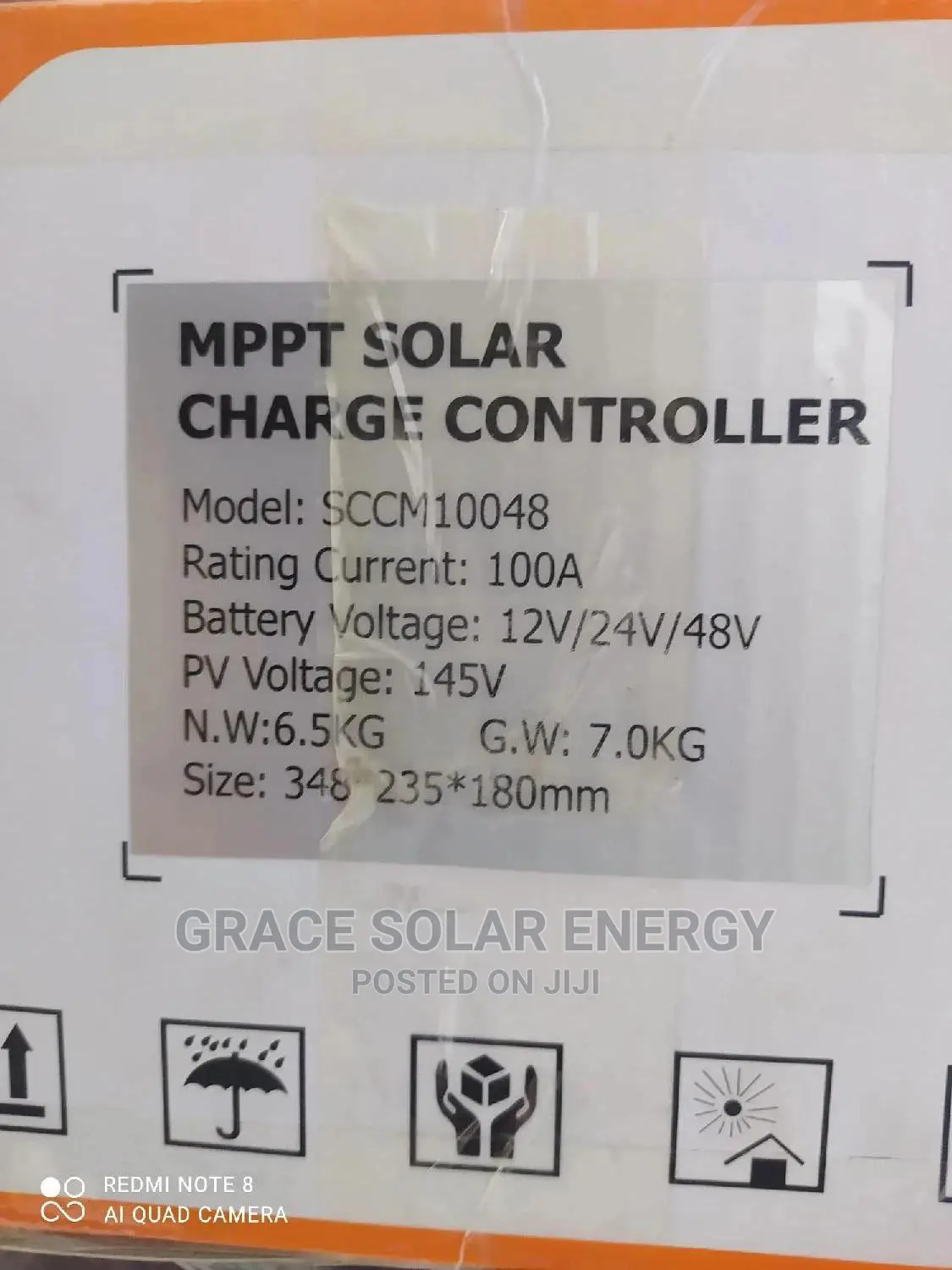 Felicity 100A 48V MPPT Charge Controller.