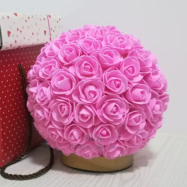 Rose Desk Bedroom Love Lovers Lamp