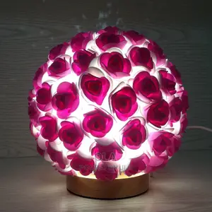 Rose Desk Bedroom Love Lovers Lamp