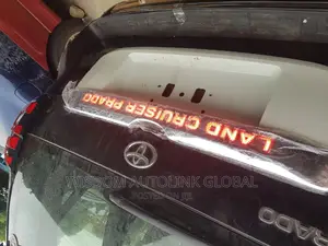 Boot Chrome For Toyota Land Cruiser Prado 2020/21 With Leds