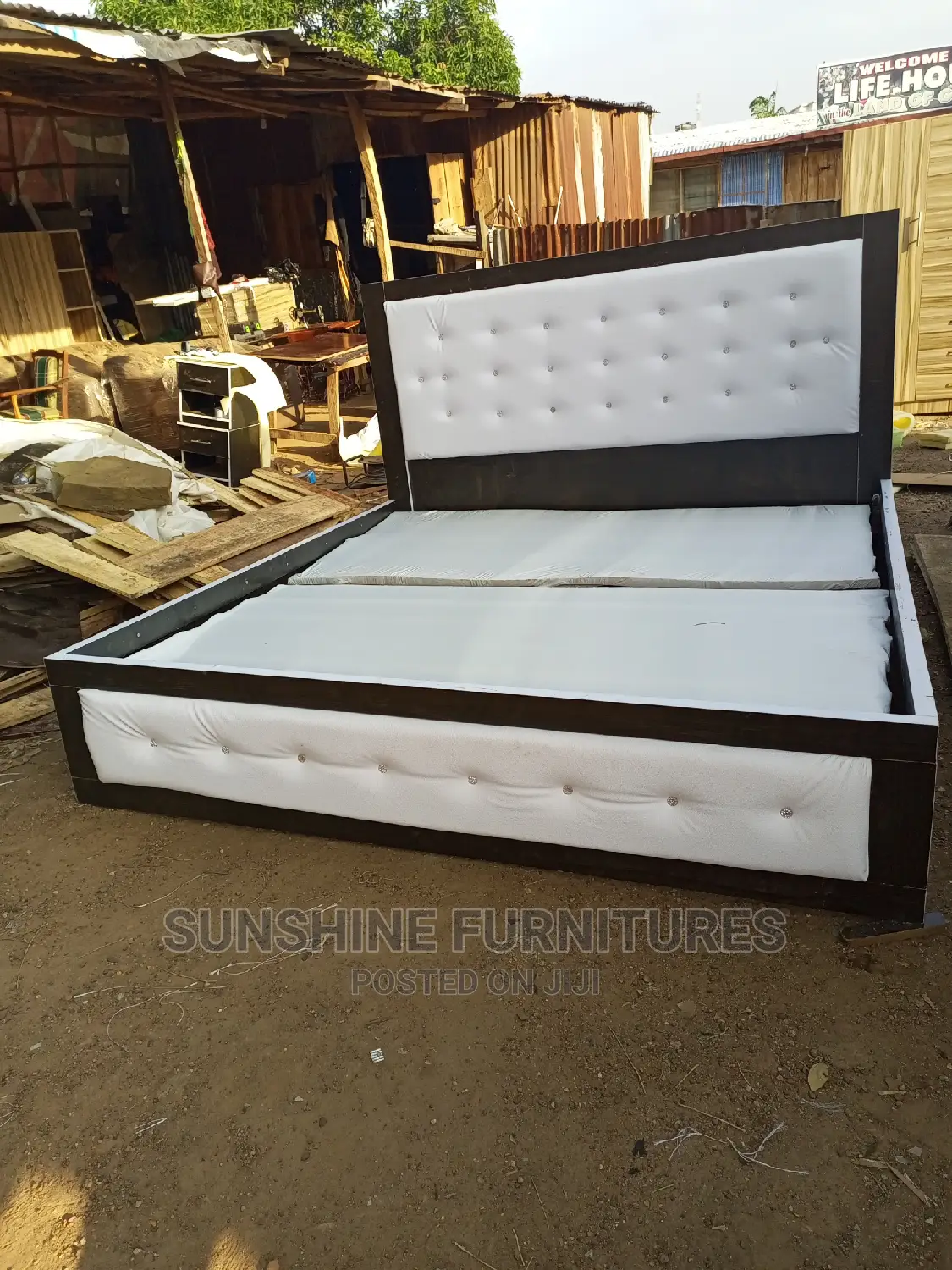 Padded Bed Frame