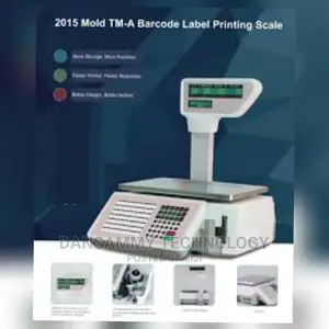 Tm-aa-5d Barcode Label Weighing Scale Barcode Printing Scale