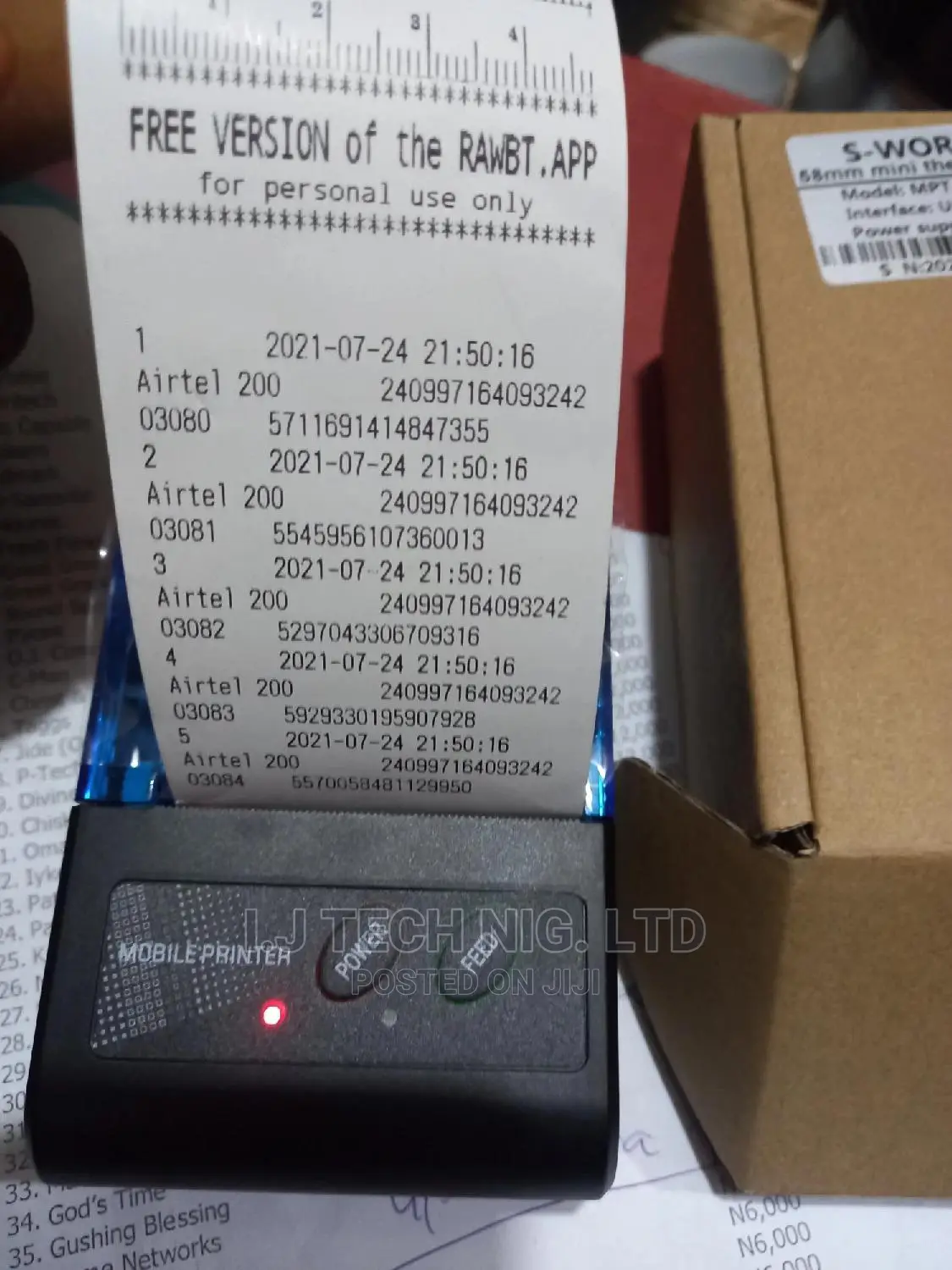 Android Mobile Printer
