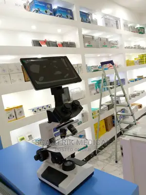 Certified Biological Digital Microscope With LCD Screen