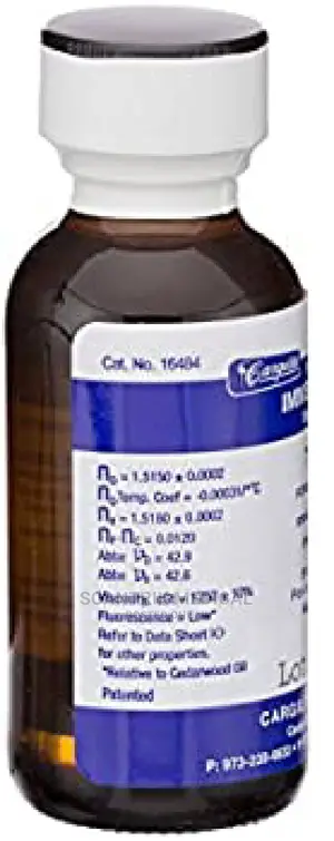 High Viscosity Immersion Oil Light Microscope