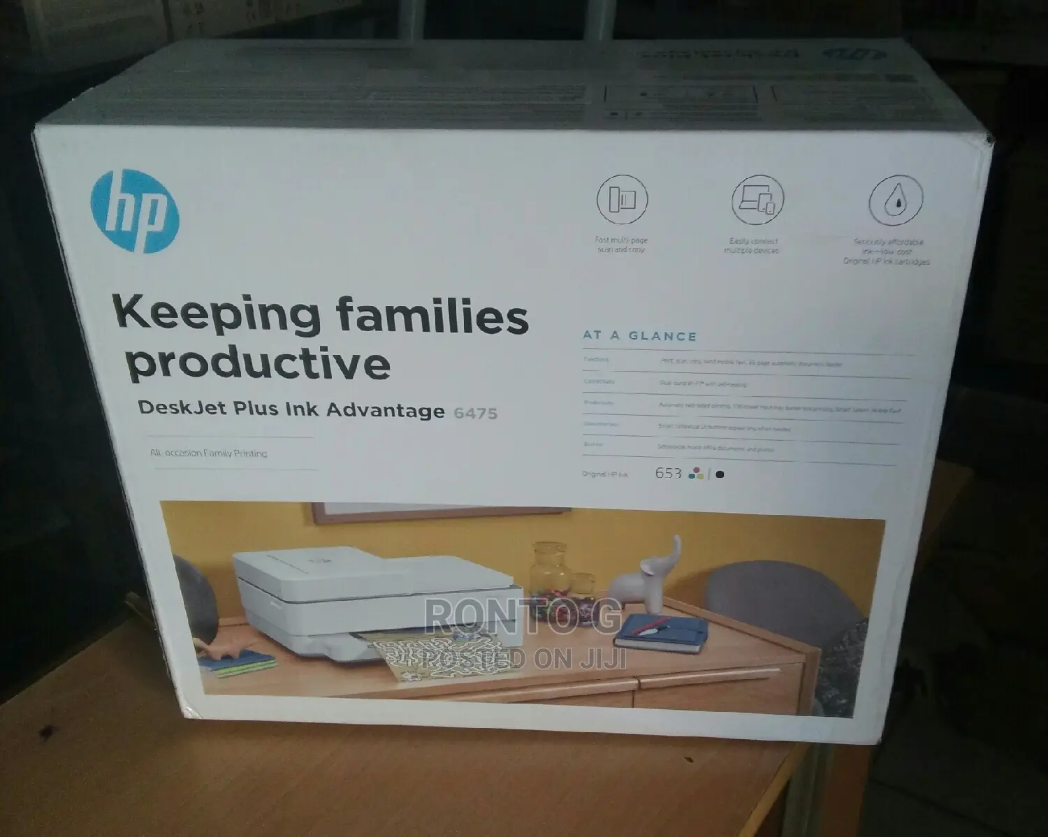 Hp Deskjest Plus Ink Advantages 6475 Printer