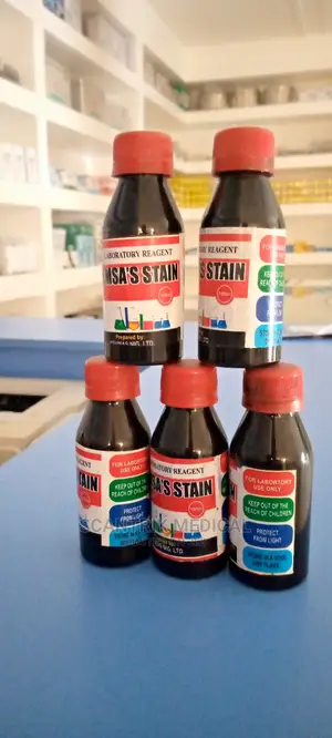 Giemsa Staining Kit With Buffer and Fixative Spray for Malar