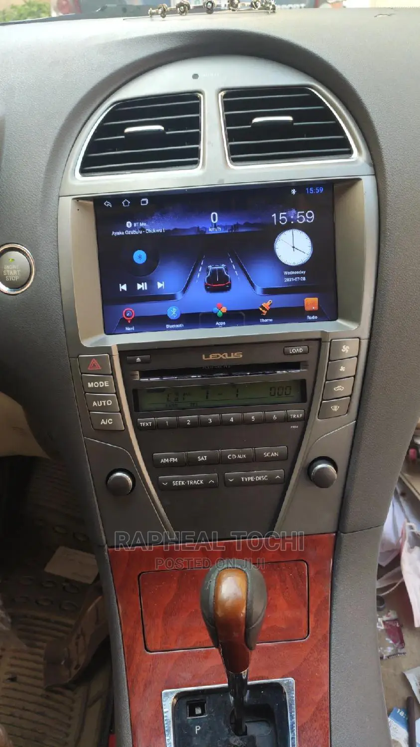 Lexus Es 350 Andriod Player 2007 to 2012