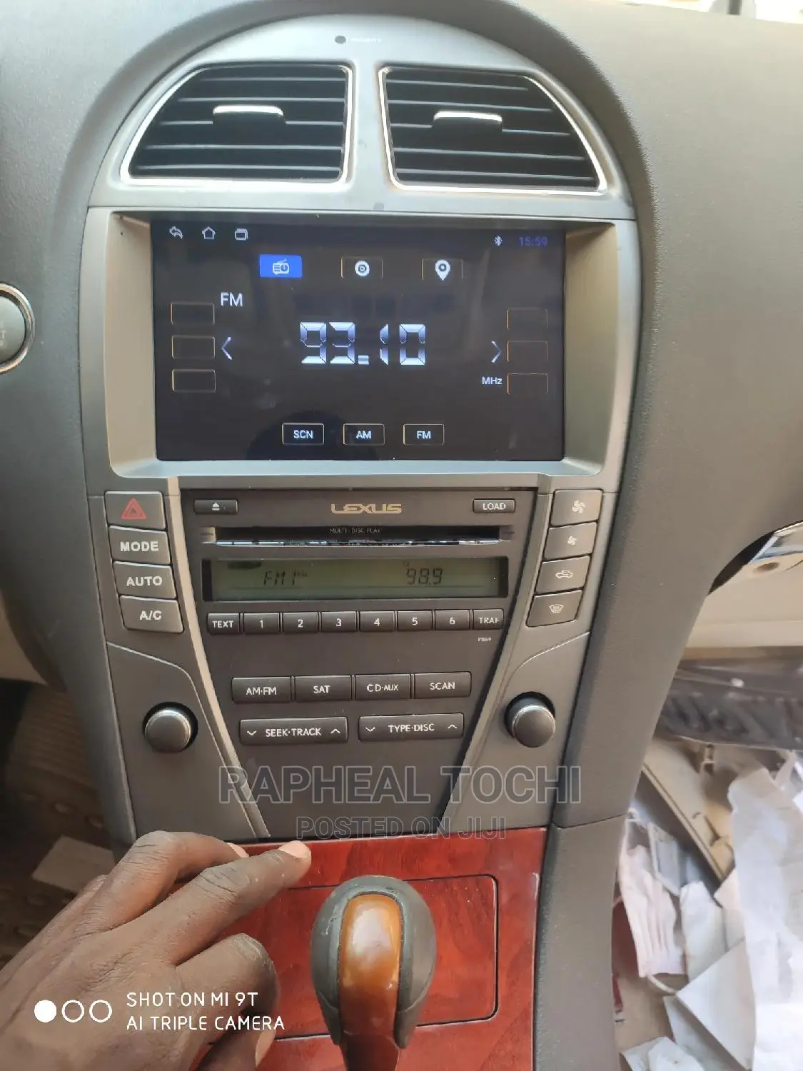 Lexus Es 350 Andriod Player 2007 to 2012