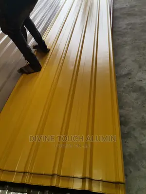 Yellow Alumi Roof