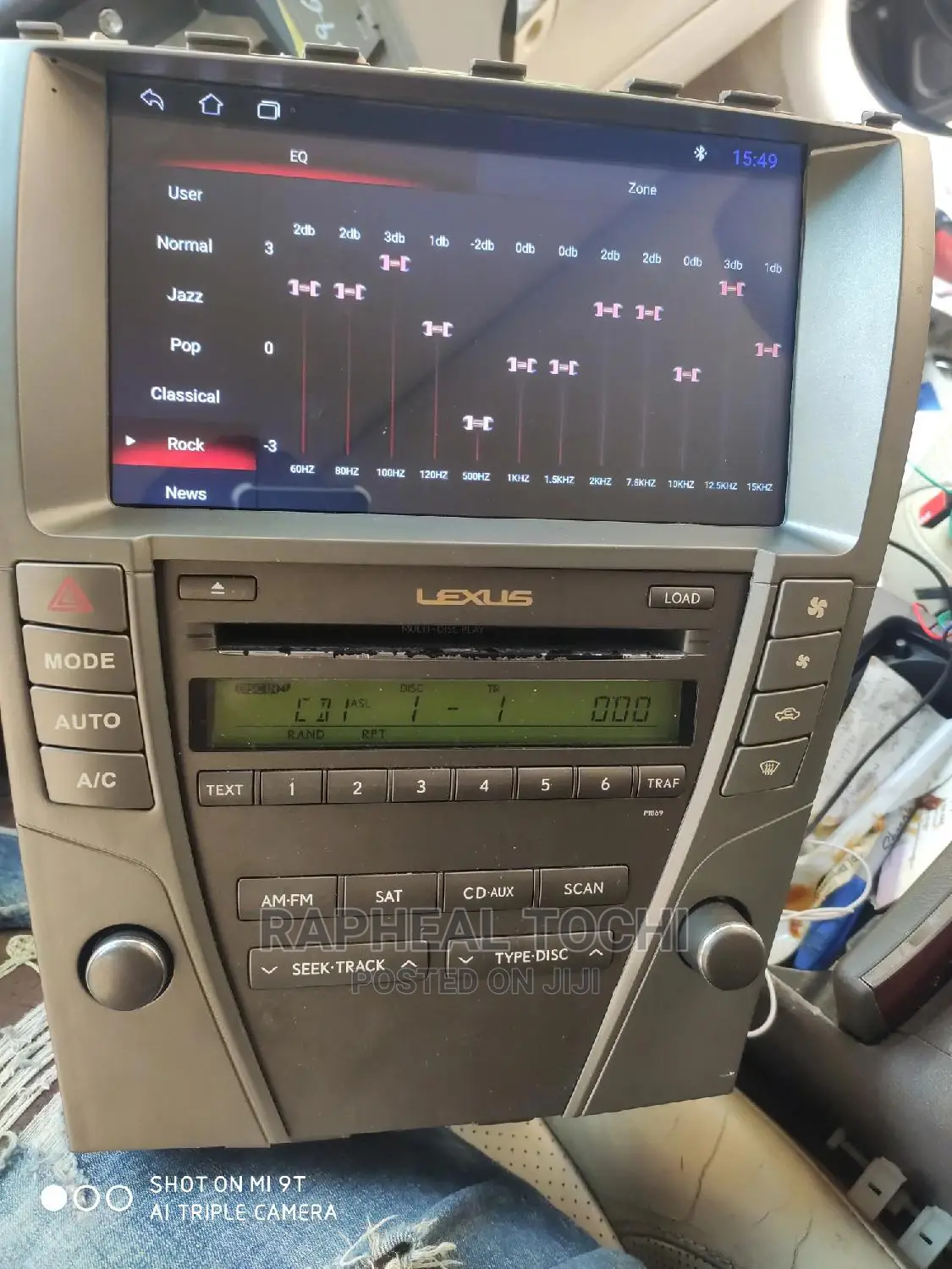 Lexus Es 350 Andriod Player 2007 to 2012