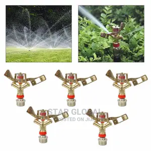 360 Degree Rotation Irrigation 5pcs Head Water Sprinkler