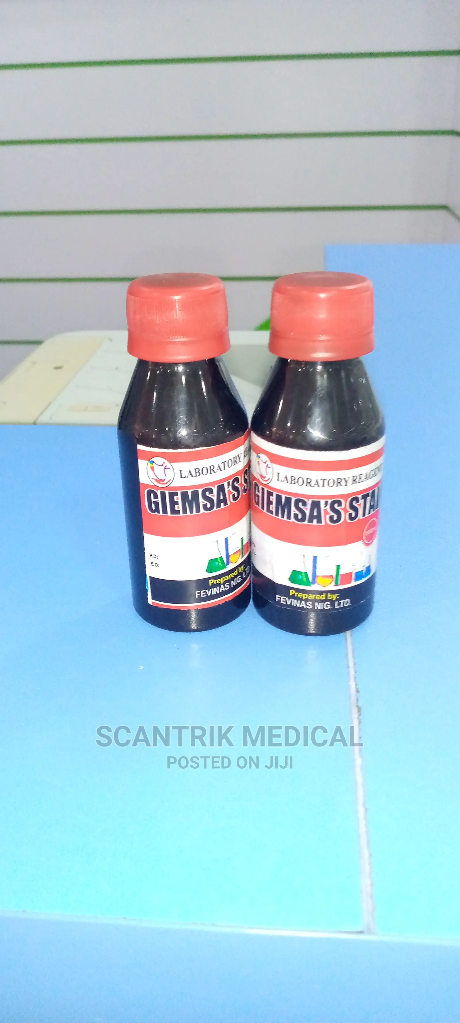 Laboratory Reagent Giemsa Stain Solution Blood Parasite