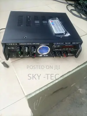 Amplifier With Bluetooth Fm Radio Usb