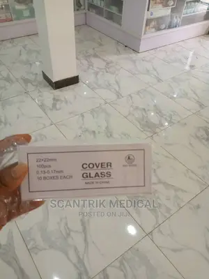 100pcs Microscope Cover Glass
