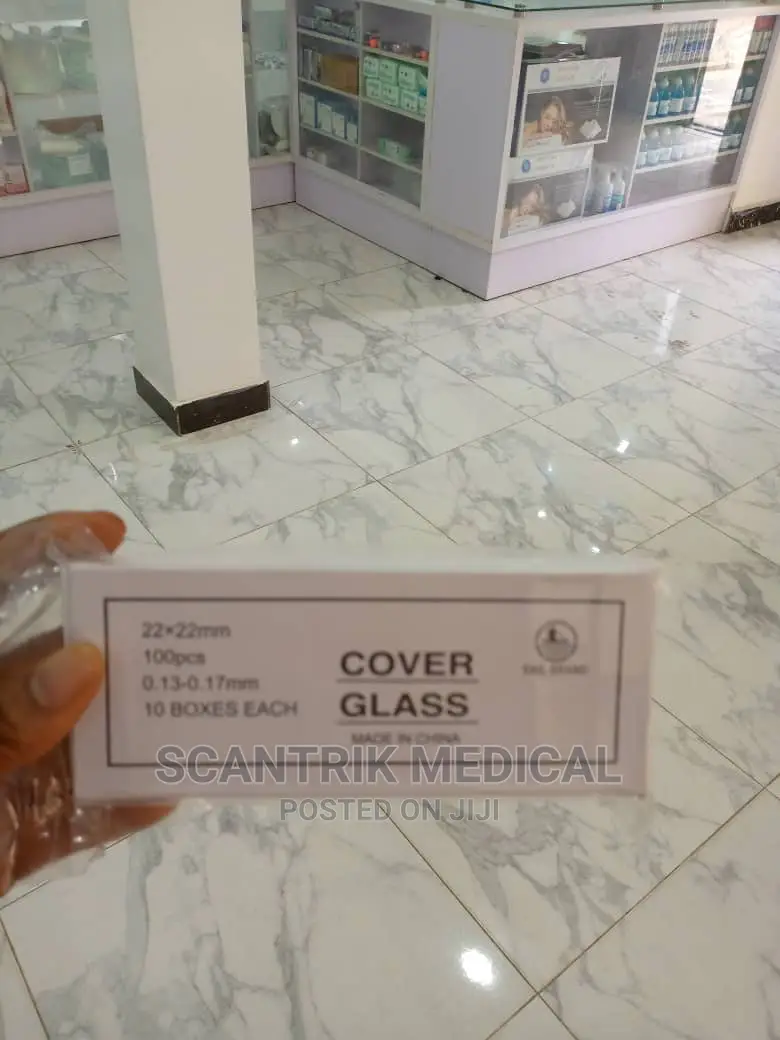 Transparent Lab Cover Glass