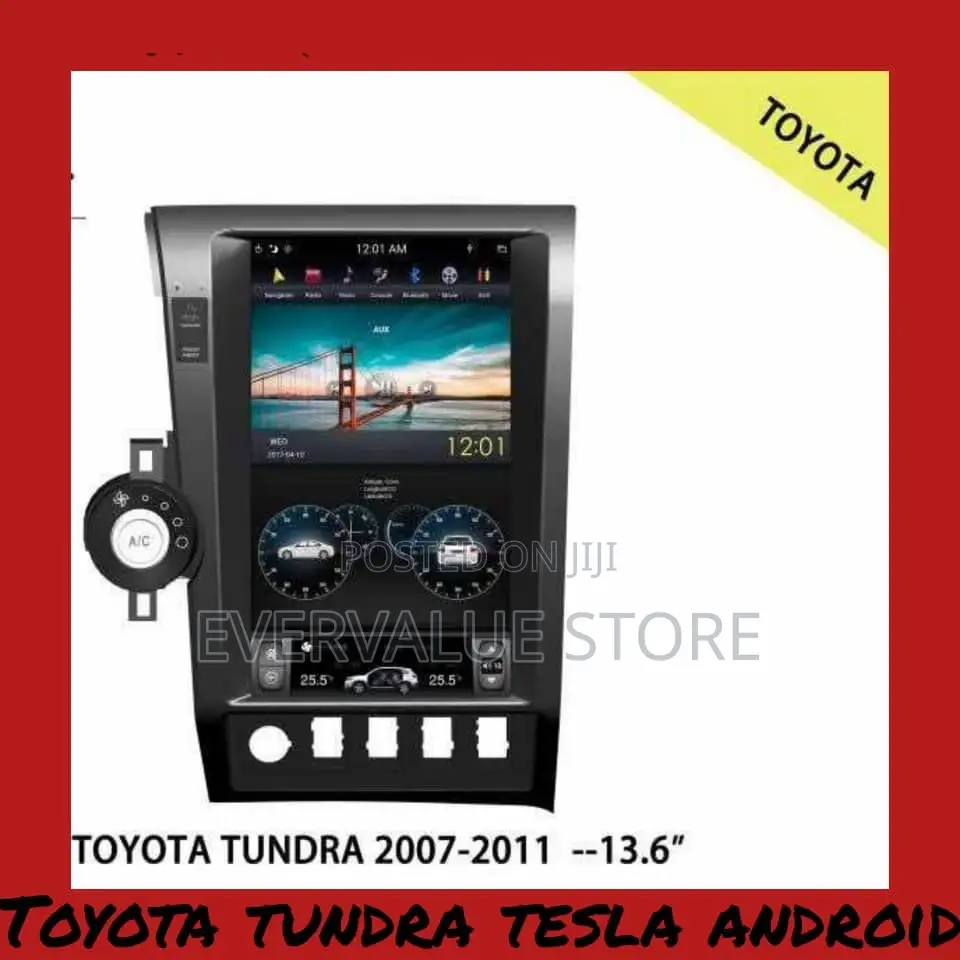 Toyota Tundra/Sequioa Tesla Android Playerreverse Camera