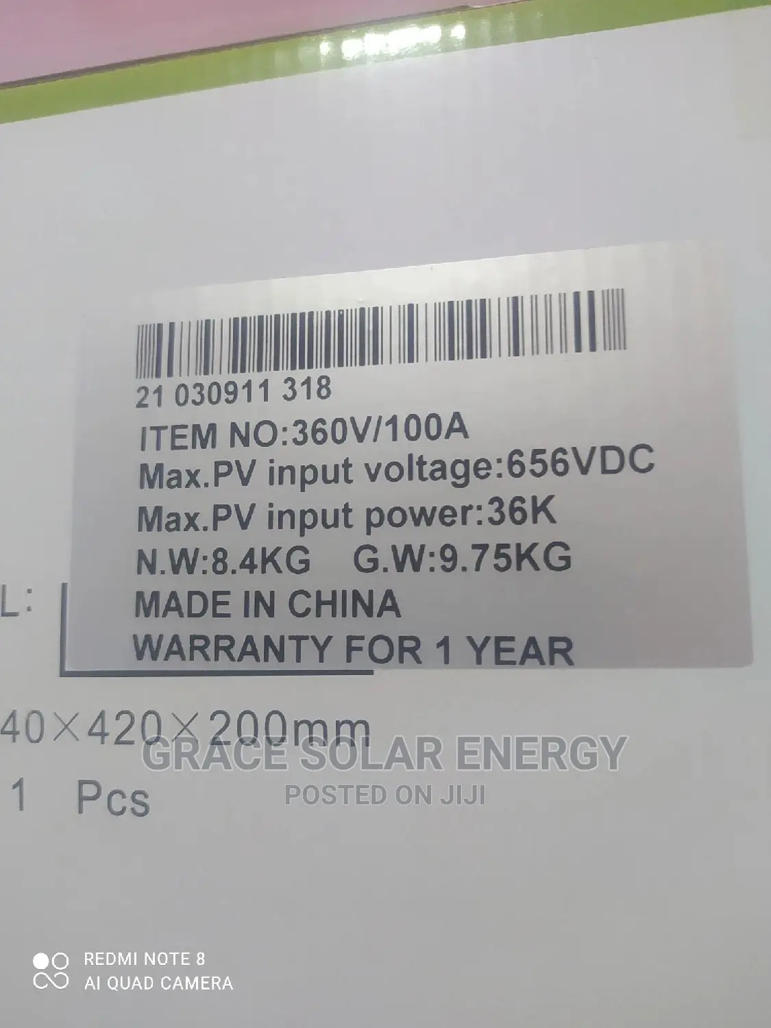 Yohako Controller 100a 360v
