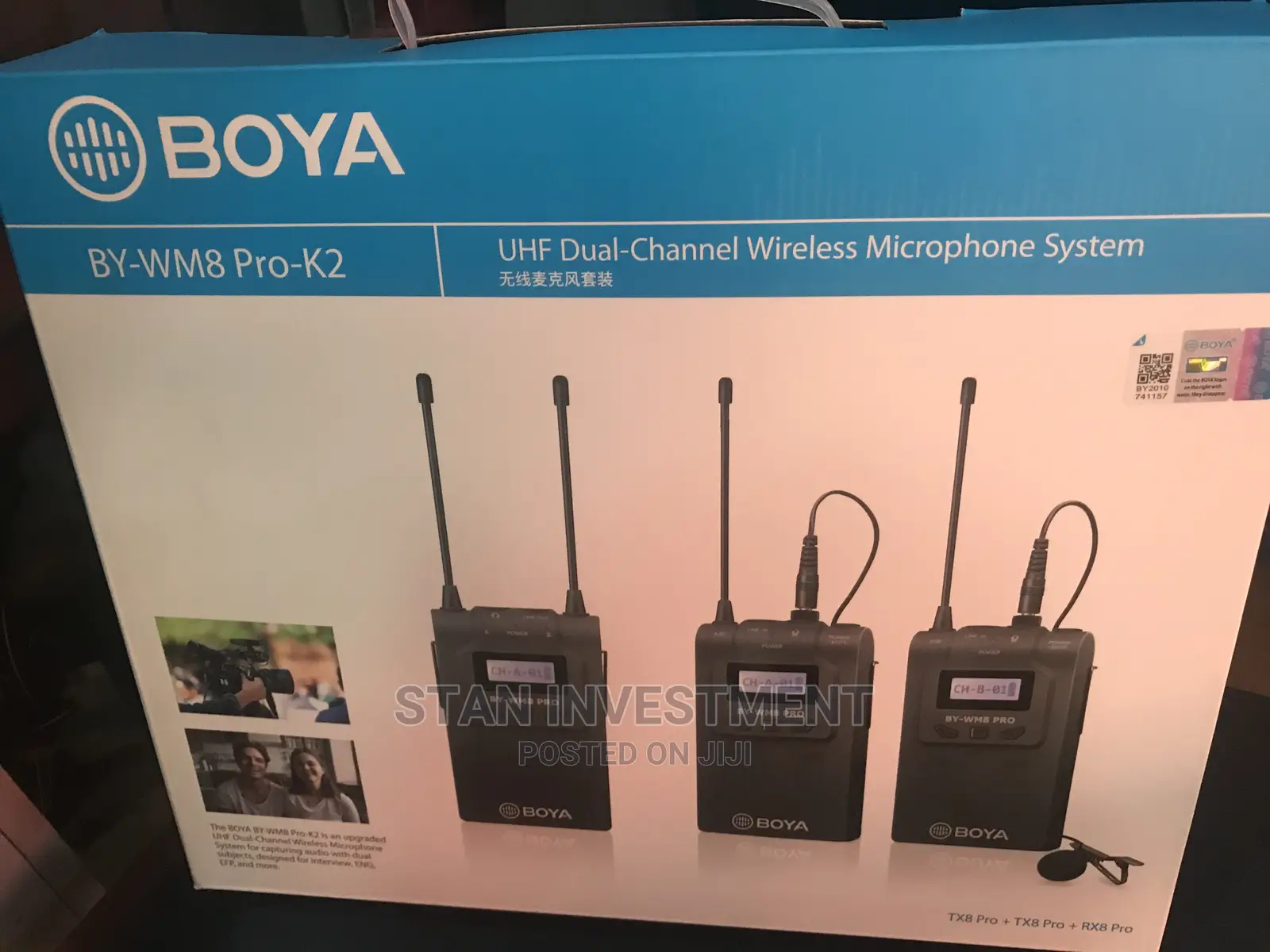 Boya by-Wm8 Pro- Wireless