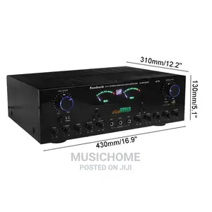 Big Power Ceiling/Wall Speakers Bluetooth Amplifier