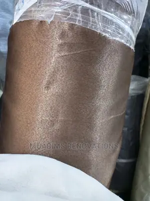 Brown Blackout Turkish Fabric