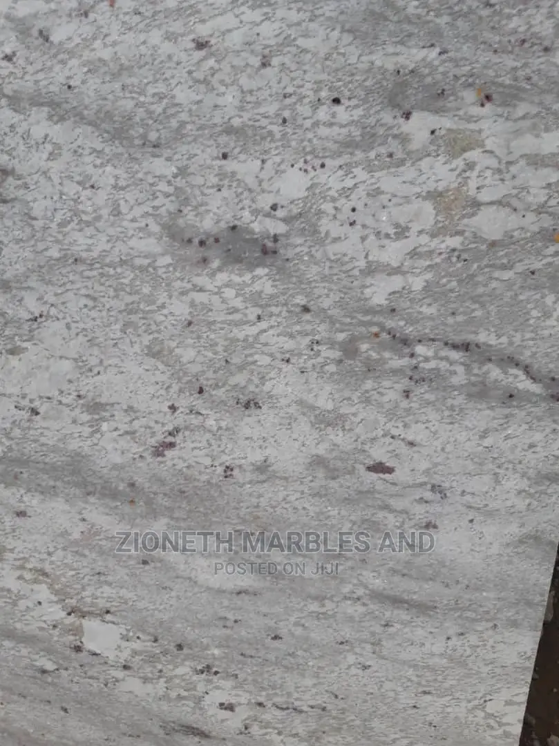 Indian Rosa White Marble/Granite Slab.
