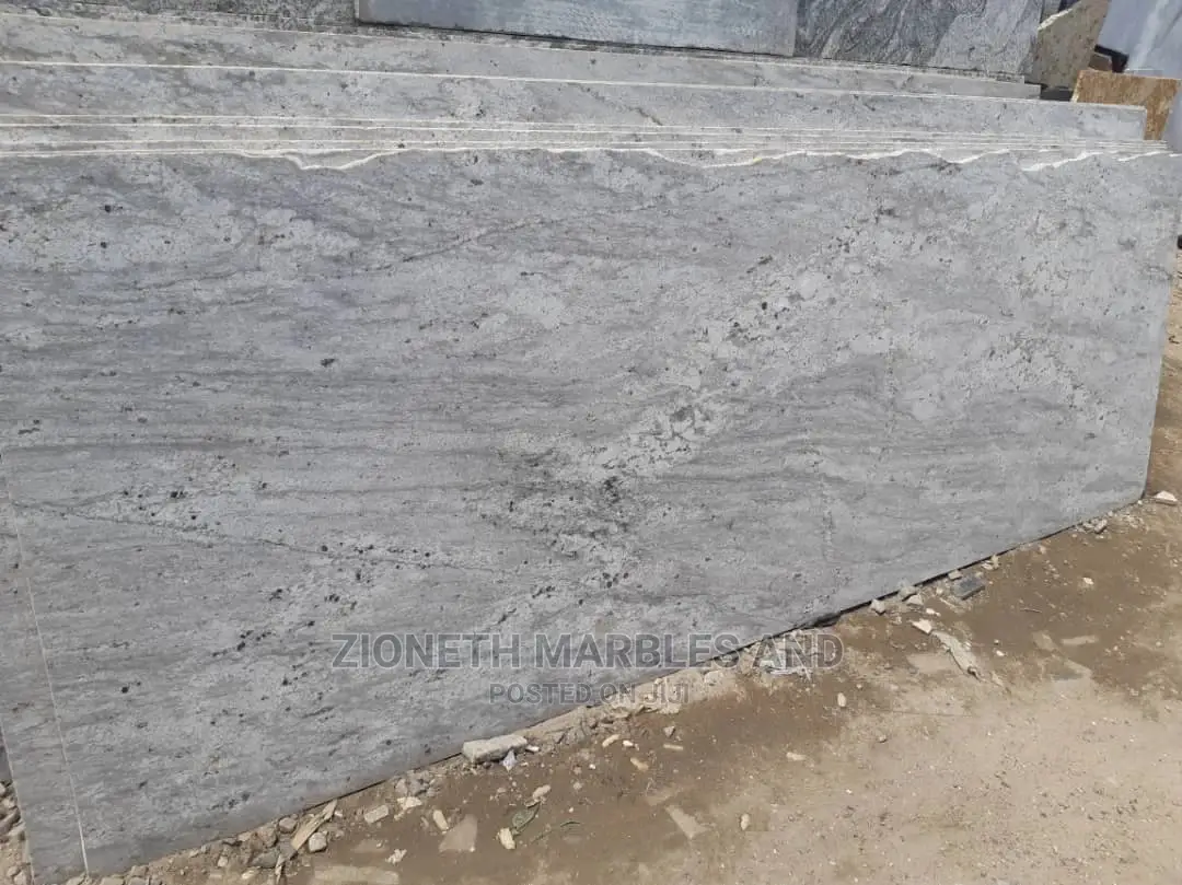 Indian Rosa White Marble/Granite Slab.