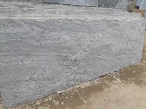 Indian Rosa White Marble/Granite Slab.