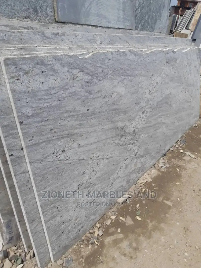 Indian Rosa White Marble/Granite Slab.