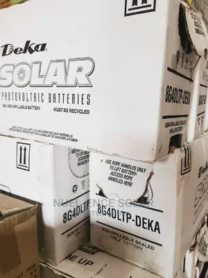 12v 250ah Deka Photovoltaic Battery.