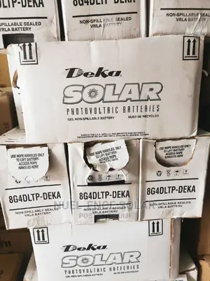 12v 250ah Deka Photovoltaic Battery.